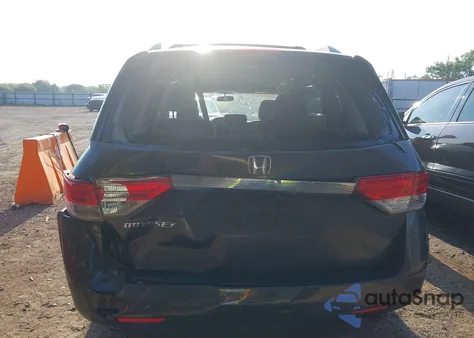 2015 Honda Odyssey Ex z USA, uszkodzony, nr VIN 5FNRL5H4XFB026635